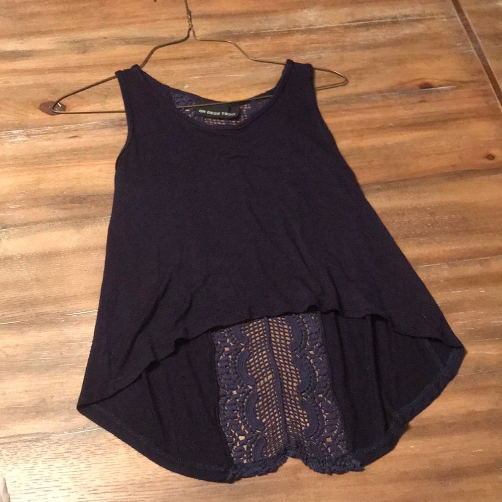 navy blue tank
